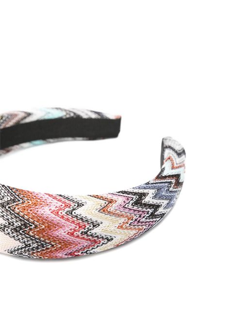 Cerchietto con motivo a zigzag MISSONI KIDS | MX0A54 Q0094999